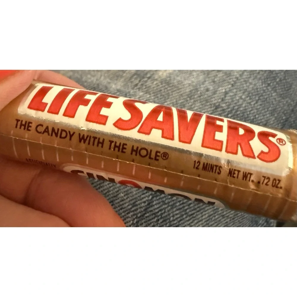 Vintage Cin O Mon Life Savers Candy Roll Unopened Package Discontinued 14 Mints